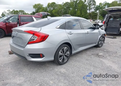 2017 Honda Civic Ex-L z USA, uszkodzony, nr VIN 19XFC1F71HE006212